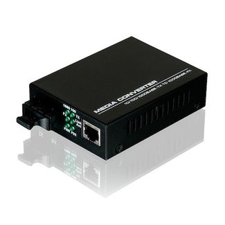 Alogic SED-1000SSC-100 10/100/1000Base-TX to 1000Base-FX Singlemode SC Fibre Media Converter (60Km)