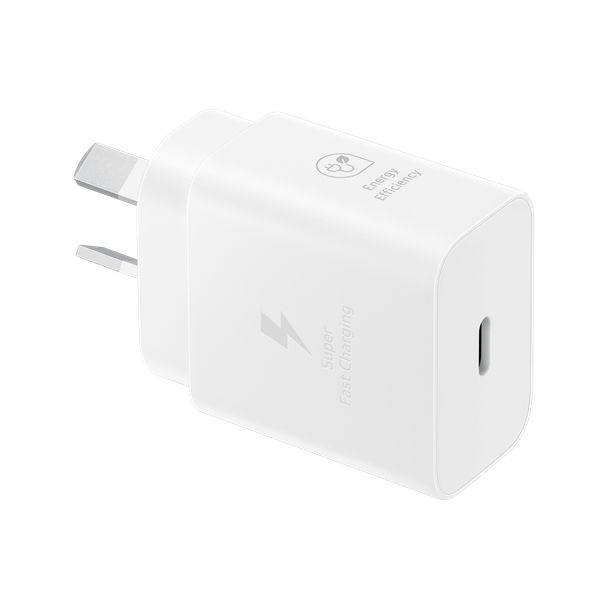 Samsung EP-T2510NWEGAU USB-C AC Power Adapter 25W White No Cable