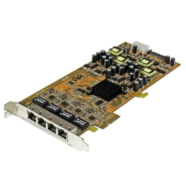 Startech ST4000PEXPSE 4 Port Gigabit PoE PCIe Network Card
