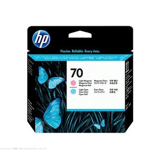HP C9405A 70 LIGHT Cyan LIGHT Magenta PRINTHEAD For DJ Z2100, Z3100, Z3200