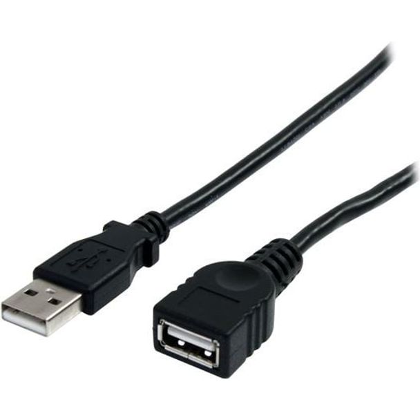 StarTech USBEXTAA6IN 6in USB 2.0 Ext Adapter Cable A to A M/F