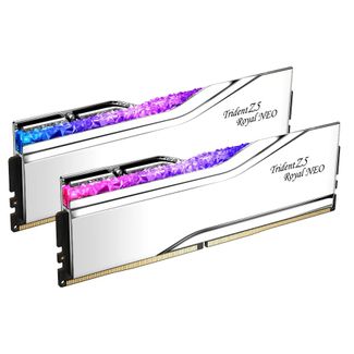 G.Skill F5-6000J3036G32GX2-TR5NS Trident Z5 Royal NEO RGB 64G (2x32G) DDR5 6000MT/s 30-36-36-96 1.40 V EXPO Memory