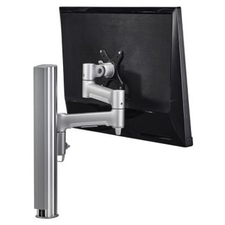 Atdec AWMS-4640GB-B AWM Single monitor arm solution 460mm articulating arm - 400mm post - bolt - black