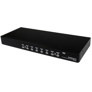 StarTech SV831DUSB 8 PORT 1U Rackmount USB PS/2 KVM SWITCH