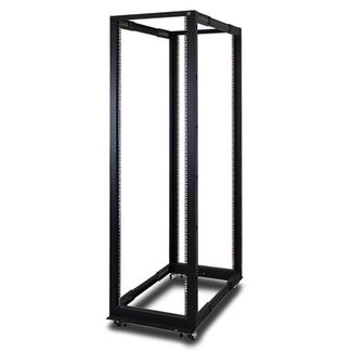 Serveredge CBN-4P-42RU 42RU 4 post Adjustable Server rack With Castors - Rack Comes Flat Pack