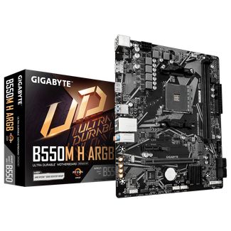 Gigabyte B550M H ARGB AM4 mATX Motherboard
