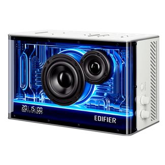Edifier QD35-White QD35 Tabletop Bluetooth Speaker with GaN charger - White