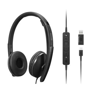 Lenovo 4XD1M45627 Wired ANC Teams Gen 2 USB-C Stereo Headset