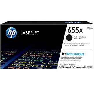 HP CF450A 655A Black Original LaserJet Toner Cartridge