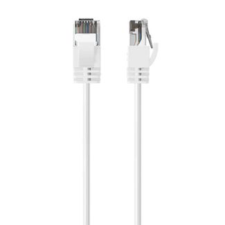 Cruxtec RF6A-015-WH Ultra-Thin CAT6A UTP Ethernet Cable White 1m
