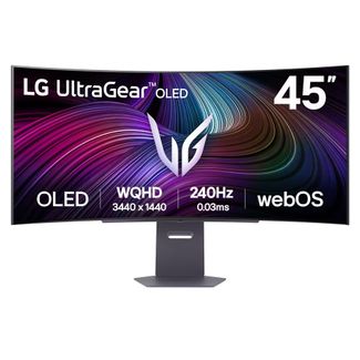 LG UltraGear 45GX90SA-B 45" UWQHD 240Hz OLED Ultrawide Curved Gaming Monitor