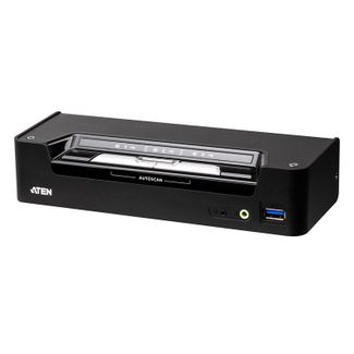 Aten CS1953-AT-U 3-Port USB-C DisplayPort Hybrid KVMP Switch with 45W Power Delivery 3.0