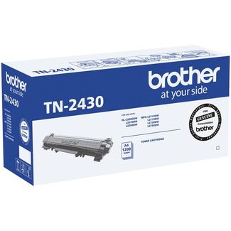 Brother TN-2430 TONER TO SUIT HL-L2350DW/L2375DW/2395DW/MFC-L2710DW/2713DW/2730DW/2750DW UP TO 1,200 PAGES