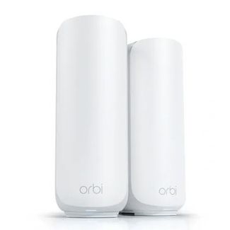 Netgear RBE372-100APS Orbi 372 Series Dual-Band WiFi 7 Mesh (1 Router + 1 Satellite)