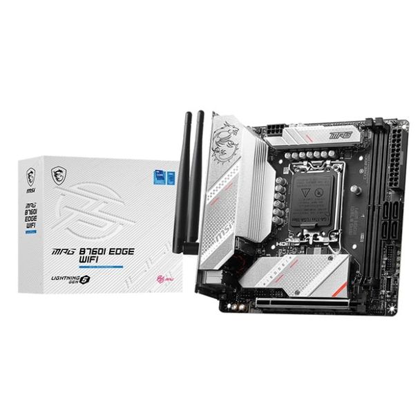 MSI MPG B760I EDGE WIFI DDR5 LGA 1700 mITX Motherboard
