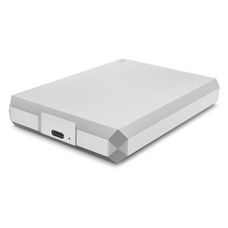 LaCie STLP4000400 Mobile Drive V2 2.5" USB-C Portable Drive 4TB 2Yr Moon Silver