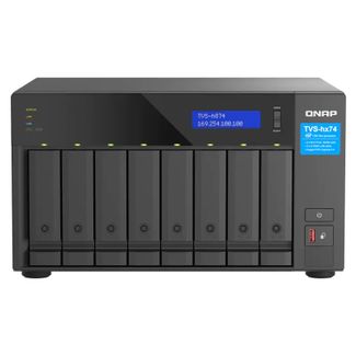 QNAP TVS-h874X-i9-64G 8-Bay Diskless Tower NAS with Intel Core i9 16-Core CPU & 64GB RAM
