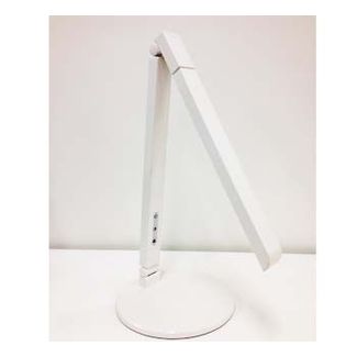 8W Dimmable LED Desk Lamp with Two Temperature Adjustment White L01CW