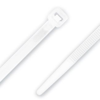 Ty-IT Nylon Cable Tie White 300mmx4.8mm bag of 100pcs NC348WHT