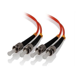 Alogic STST-01-OM1 1m ST-ST Multi Mode Duplex LSZH Fibre Cable 62.5/125 OM1
