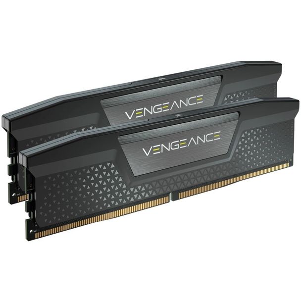 Corsair CMK32GX5M2B6000C38 Vengeance 32GB (2 x 16GB) DDR5 DRAM 6000MT/s CL38 Memory Black