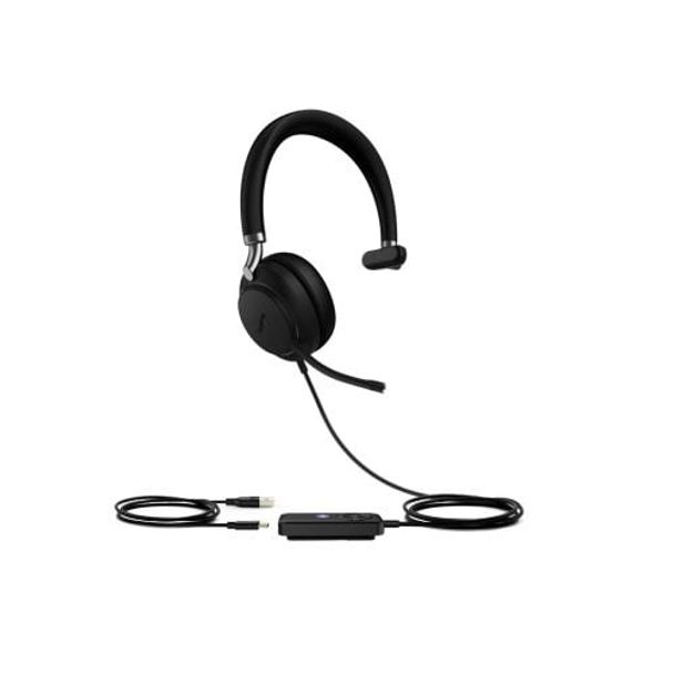 Yealink UH38-M-UC-C UH38-Mono-UC-USB-C Dual Mode USB and Bluetooth Headset