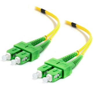 Alogic SCASCA-0.5-OS2 0.5m SCA-SCA Single Mode Duplex LSZH Fibre Cable 09/125 OS2