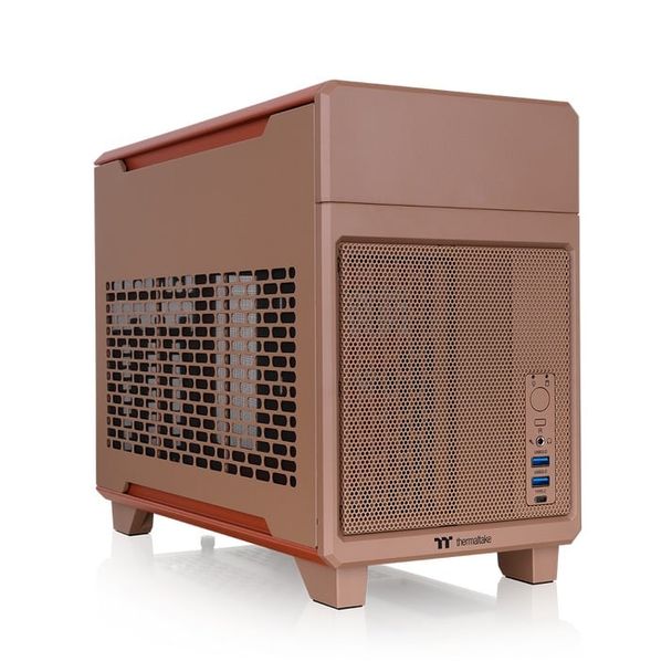 Thermaltake CA-11A-00SGNN-00 TR100 SFF Mini ITX Case Gravel Sand Edition