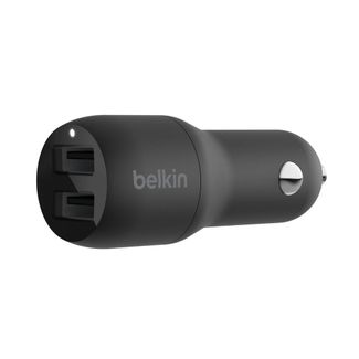 Belkin CCB001btBK BOOSTCHARGE Dual USB-A Car Charger 24W Black