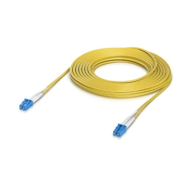 Ubiquiti UACC-OFC-S2-LULU-15M 15m OS2 Duplex LC UPC Fiber Patch Cable
