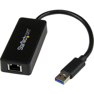 StarTech USB31000SPTB Gigabit USB 3.0 NIC - Black