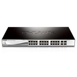 D-Link DGS-1210-28P 24 + 4 SFP Ports PoE Gigabit Smart Swich- DGS-1210-28P