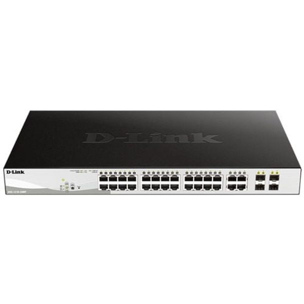D-Link DGS-1210-28MP 28-Port Gigabit WebSmart PoE Switch