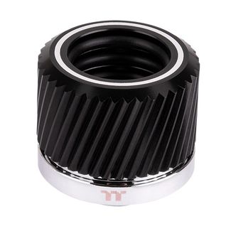 Thermaltake CL-W389-CA16BL-A Pacific SF Hard Tube 16mm OD Compression Silver Black