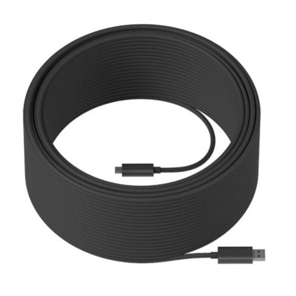 Logitech 993-001391 Meetup Spare USB-A To USB-C Cable 5M