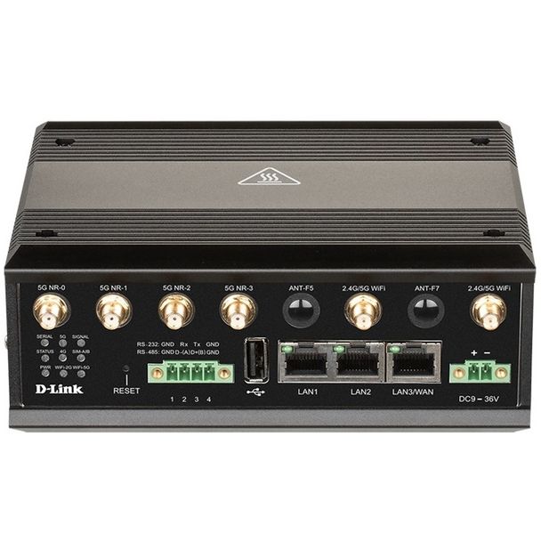 D-Link DWM-3010 5G NR M2M Dual SIM Industrial Gateway