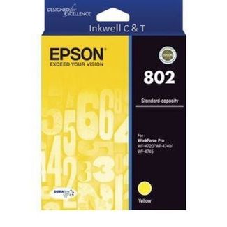 EPSON C13T355492 802 STD YELLOW INK DURABRITE