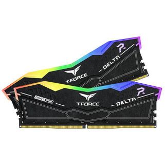 Team FF3D516G6000HC38ADC01 T-Force Delta RGB Black 16GB (2x8GB) 6000MHz DDR5 Memory