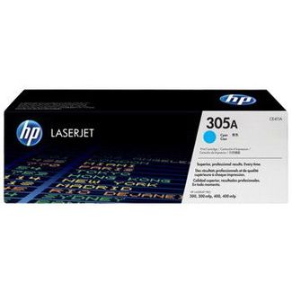 HP 305A Cyan Original LaserJet Toner Cartridge (CE411A) 