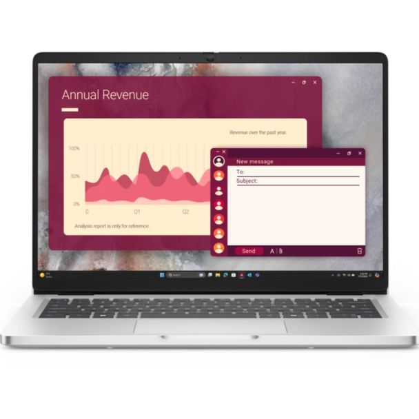 Dell CTO515T_PC14250_AU3Y Pro 14 PC14250 Laptop 14" WUXGA Touch Ultra 5 235U 16GB 512GB W11P