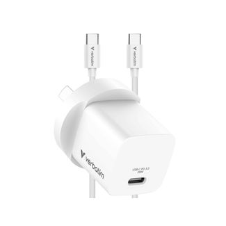 Verbatim 32397 Bundle Mini Gan Charger 20W with USB-C to USB-C cable