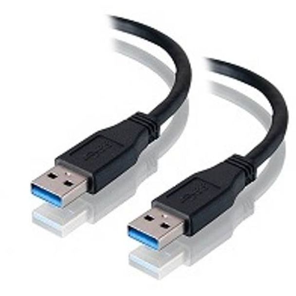 Alogic USB3-0.5-AM-AM 0.5m USB3.0 Type A to Type A Cable Male to Male Black
