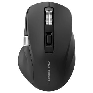 Alogic AMBT7KBK Apex Bluetooth USB-C Rechargeable 7 Keys Programmable Mouse Black