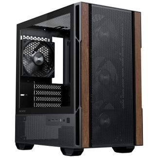 OKINOS CAO-CP3WOOD Cypress 3 Genuine Walnut Wood mATX Case