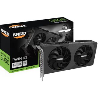 INNO3D N50602-08D7X-195071N GeForce RTX 5060 TWIN X2 OC V2 8GB GDDR7 Graphics Card
