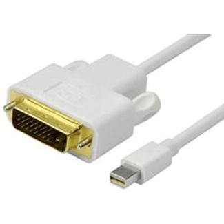 Comsol MD-DVI-010 1M Mini DisplayPort Male to DVI-D Single Link Male Cable