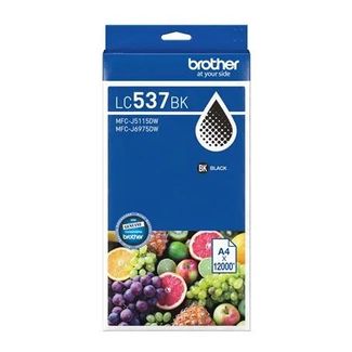 Brother LC537BK Black Ink Cartridge