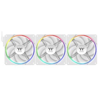 Thermaltake CL-F207-PL12SW-A TS120 EX PWM RGB 120mm White Fan 3 Pack