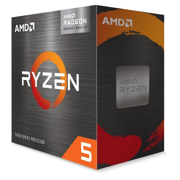 AMD 100-100001489BOX Ryzen 5 5500GT 6-Core AM4 Unlocked CPU Processor with Wraith Stealth Cooler