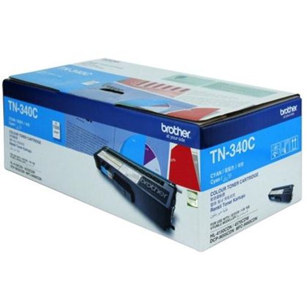 Brother TN-340 Cyan Toner Cartridge TN-340C